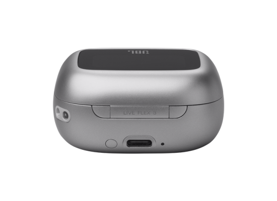 JBL LIVE FLEX 3 True-Adaptive Noise Cancelling Perfect Calls - Silver